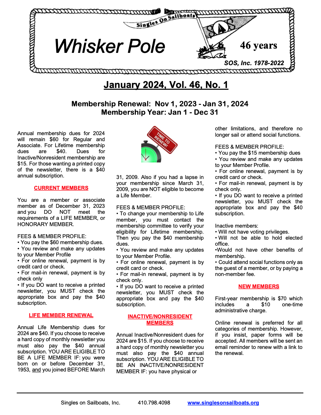 Whisker Pole 2024   2024 Jan Wp 